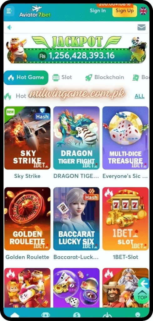 Aviator7 Bet Game
