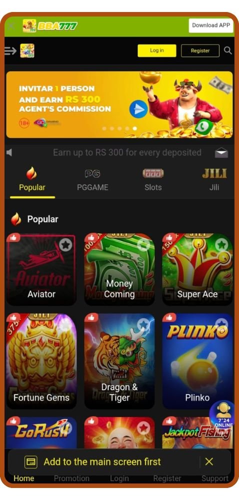 BBA777 Game